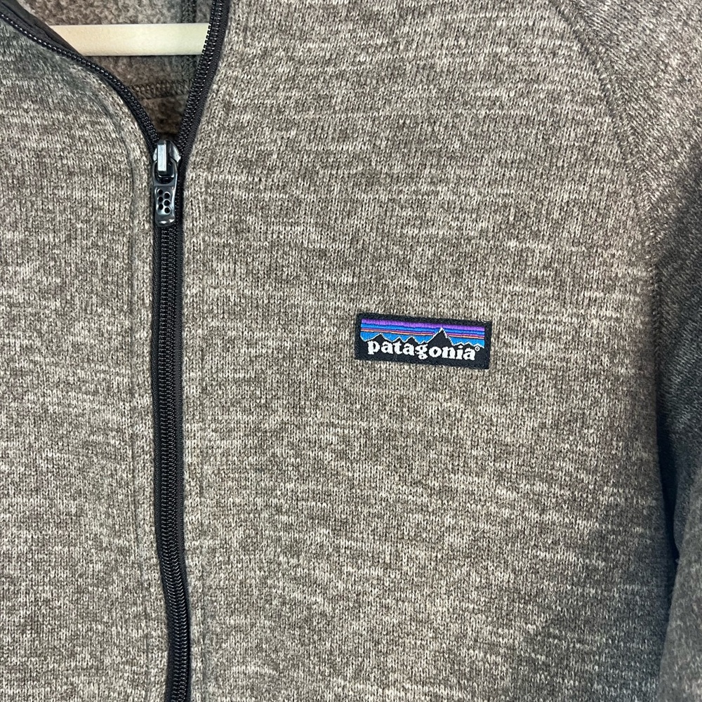 Patagonia Full Zip Fleece Jacket Men’s Small Brown  Performance Outdoor Hiking - Picture 2 of 4